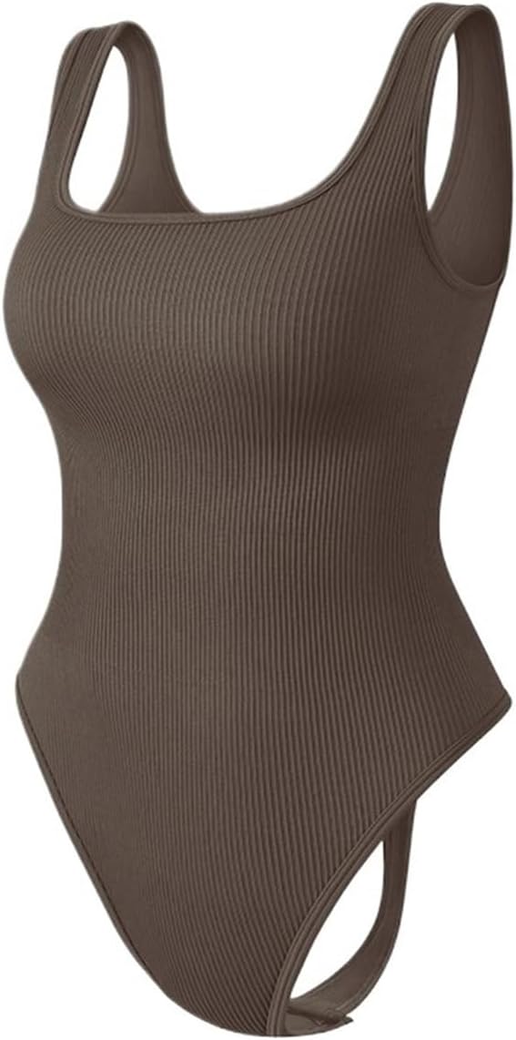 Women's Bodysuit 、Seamless Sleeveless Suspender Bodysuit Hot Summer Beach Swimming One-Piece