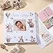 Thyle Baby Photo Album 4x6 600 Pockets Book Keepsake Gifts for Boy or Girl Newborn Memory Book with Front Window Holds Photo Album for New Parents Baby Shower Welcome Party (Bear)