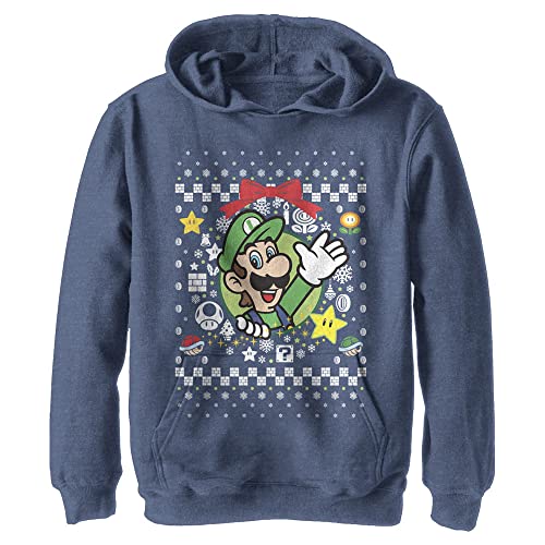 Sweatshirt à capuche Luigi pull Nintendo enfant vêtement de Noël mixte