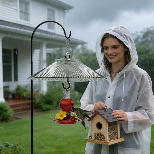Deflector de pájaros evita ardillas con este protector suave de diseño resistente 4