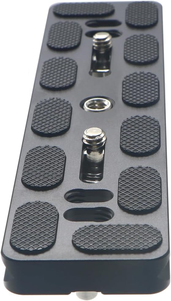 PU-150 150mm Lengthened Universal Quick Release QR Plate Telephoto Lens Plate for Tripod Head Ballhead DSLR Camera, Arca-Swiss Compatible