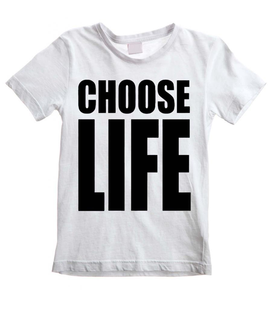 Tribal T-Shirts White Choose Life Children's/Kids T-Shirt (Ages 3 To 12) (Age 3 To 4)