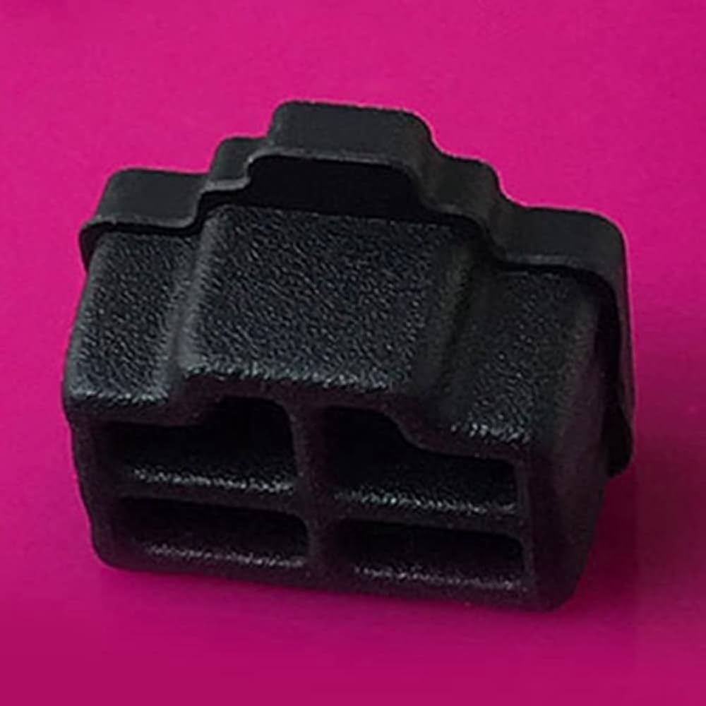 Ethernet Switch Dust Cap, Ethernet/LAN Port Protector/ Blocker, Snap In RJ45 Female Jack Protective Cover For Hubs Switches Routers Ethernet Port Cover Rj45cover Housse De Protection Noir Pac Plug Covers