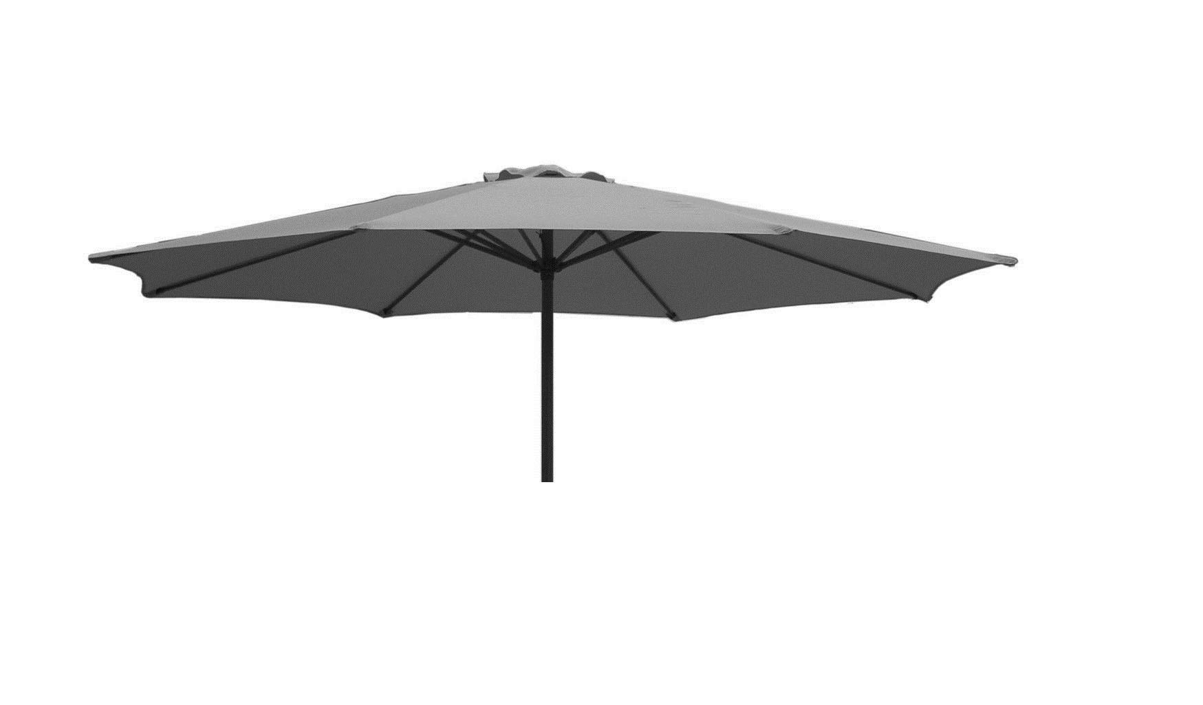 TFS Replacement Parasol Fabric Canopy for Standard, Cantilever & Balcony Parasols (2.7m 6arm, Grey)