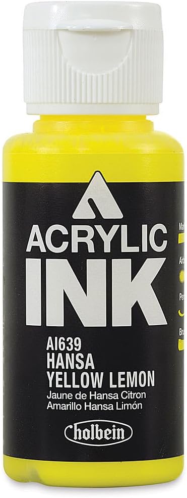 Holbein Acrylic Ink - Hansa Yellow Lemon