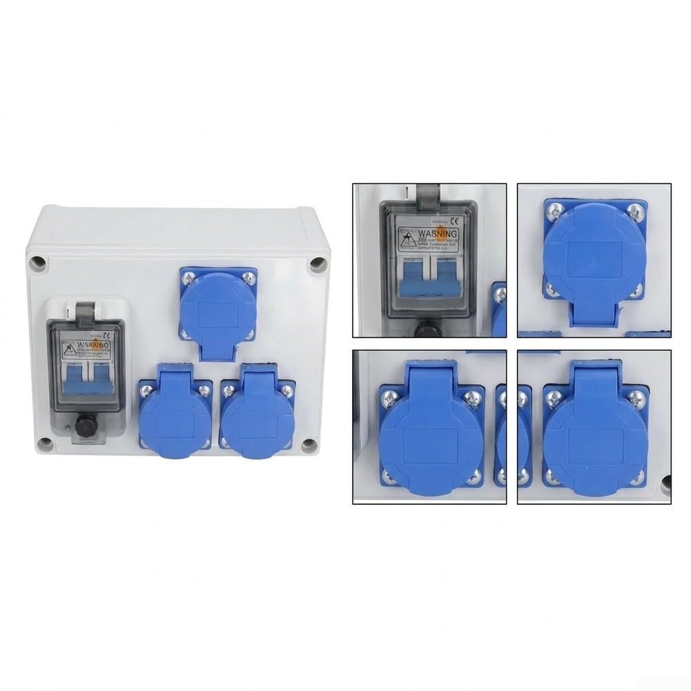 ABS Verteilerkasten IP54 für 250V für baustelle ABS Verteilerkasten
