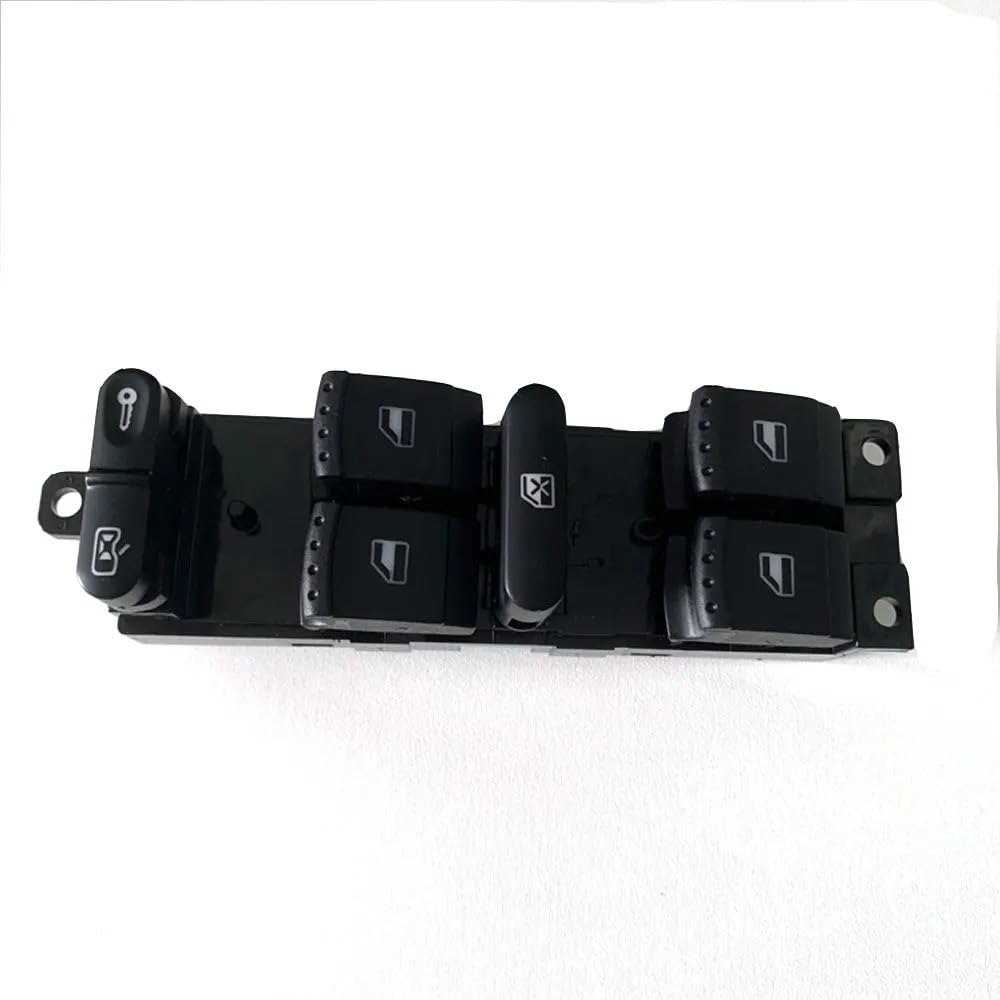 Ufitidu One Color Window Regulator For Passat B5 For Bora For Golf 4 Mk4 For Seat For Leon Toledo 1999-2004 Driver Side Master Power Window Switch Button 3B1867171e 1J4959857d(1J4959857d)