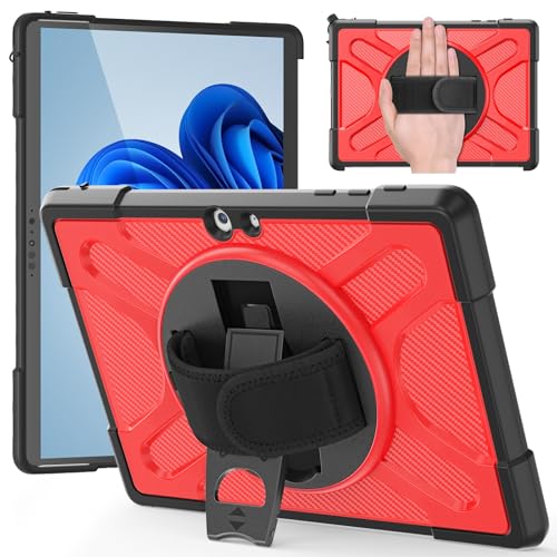 Funda protectora Funda compatible con Microsoft Surface Go 4/Surface Go 3/Surface Go 2/Surface Go 1 Funda de 10,5 pulgadas con soporte de 360° Compatible con teclado Type Cover, funda protectora resis