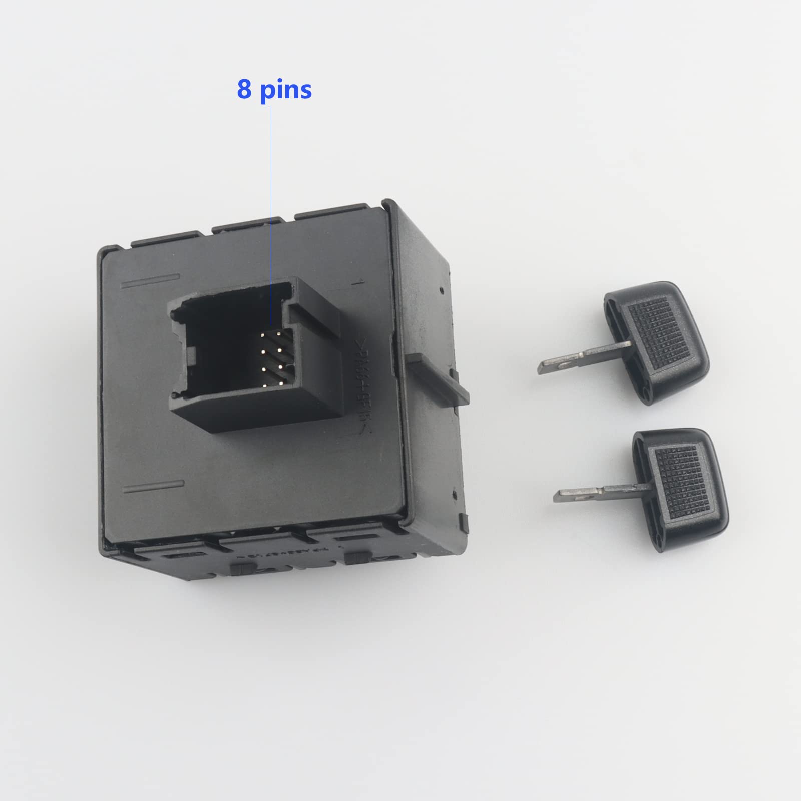 84108373 Black Trailer Brake Control Switch Assembly Compatible with Chevy Colorado Silverado Suburban, 2015-2020 Tahoe - GMC Canyon Sierra, 2016-2020 Yukon 23145874, 601226 Trailer Brake Controller