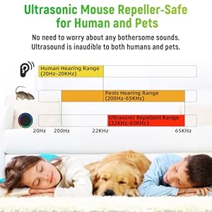 Mini ultrasonic pest repeller 2024 upgraded 360° indoor mouse repellent ultrasonic plug in ultrasonic rodent repellent for house effectively repels mouse rodent roach mosquito black 2 pack   cucciolini doodles
