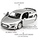 TOKAXI 1/36 Scale Audi R8 Diecast Model Cars,Pull Back Vehicles Toy Cars,Cars Gifts for Boys Girls