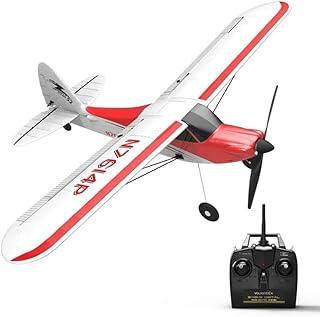 RKSTD Rc Plane, 4-Channel Rc Plane Ready to Fly, Built-in Gyro Stabilization System with One-Button Return, EPP Foam Rc Plane with Aerobatics, Toys for Adults Or Children