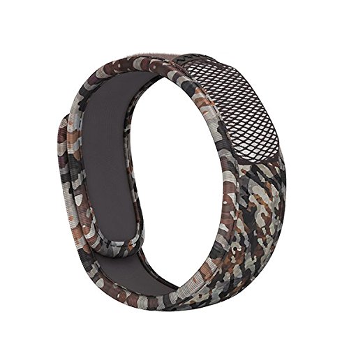 PARA'KITO Mosquito Insect & Bug Repellent Wristband - Waterproof, Outdoor Pest Repeller Bracelet w/ Natural Essential Oils (Forest)