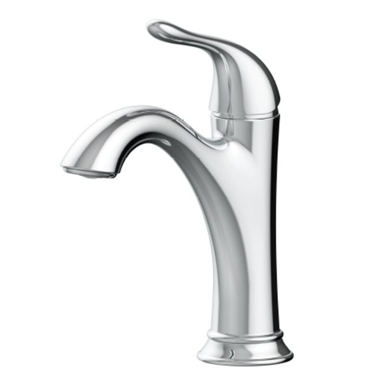 Miseno MNO301L Bella 1.2 GPM Single Hole Bathroom Faucet with Pop-Up Drain Assembly - Chrome