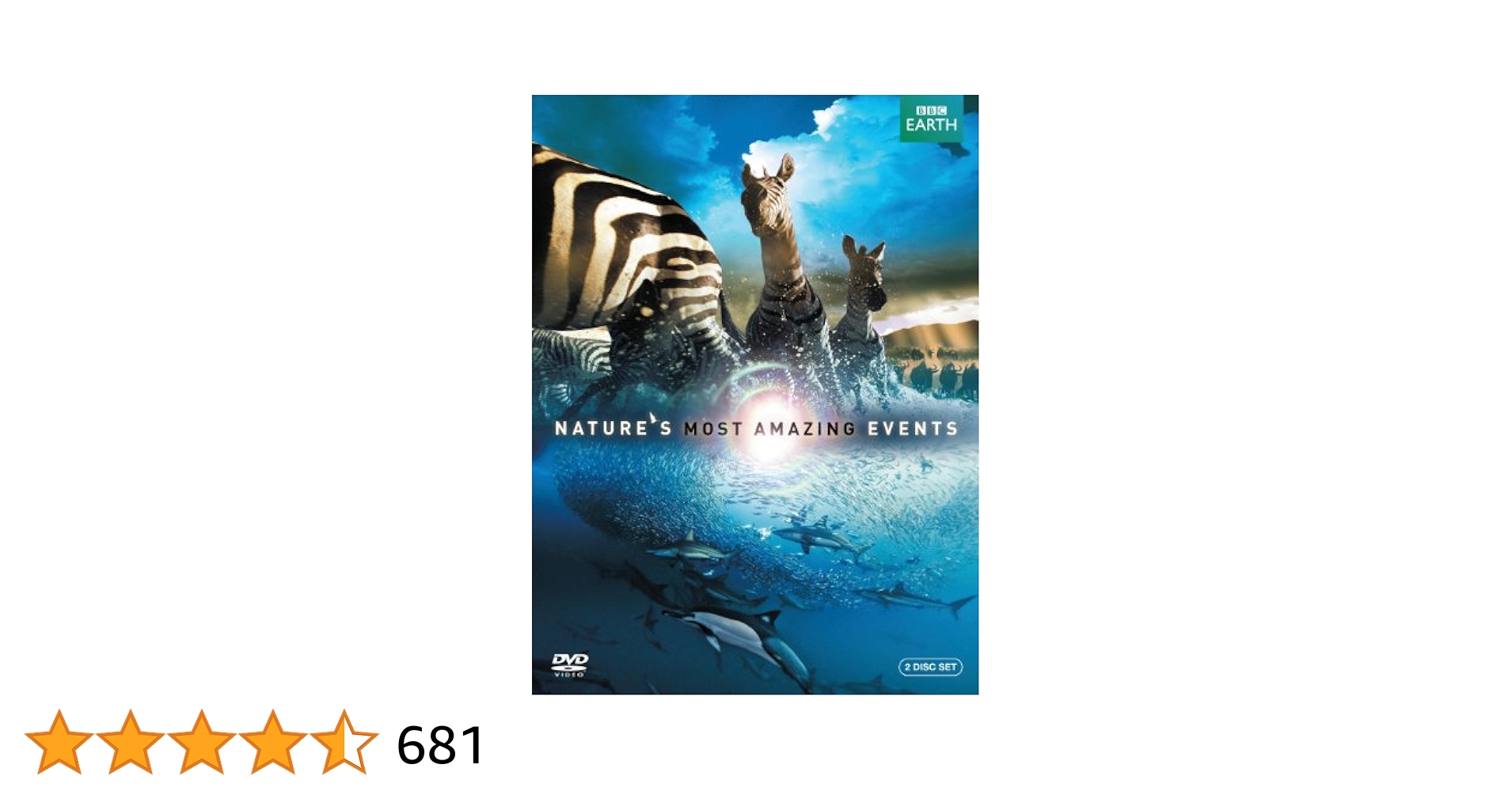 (未使用･未開封品)Nature&#39;s Most Amazing Events [DVD] Amazon.com: Nature's Most Amazing Events ( Nature's Great