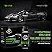 [Upgraded 100ml] UV Graphene Ceramic Coating - 10H Ceramic Coating for Cars-5+ Years Protection, Hydrophobic, Scratch & UV Resistant, High Gloss Finish - Professional-Grade Car Detailing Kit
