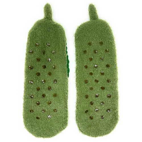 Image of ooohyeah Women's Animal Mary Janes Sock Slippers, Funny Cute Travel Trip Socks, One Size