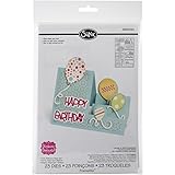 Sizzix 660024 Balloons Step-Ups Card Framelits Dies by Stephanie Barnard, 23-Pack