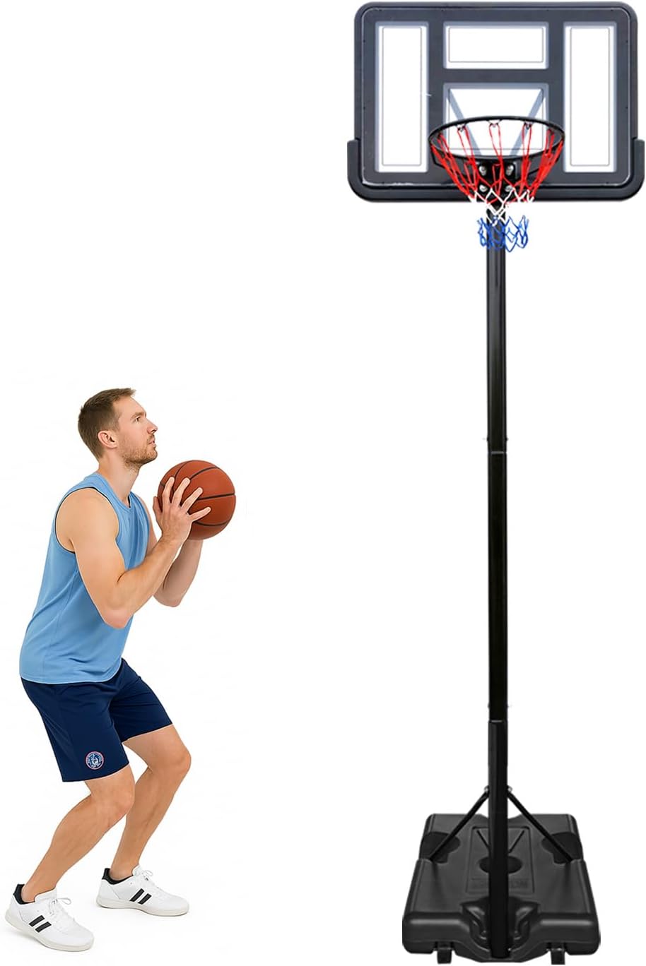 Basketball Hoop Outdoor Adjustable