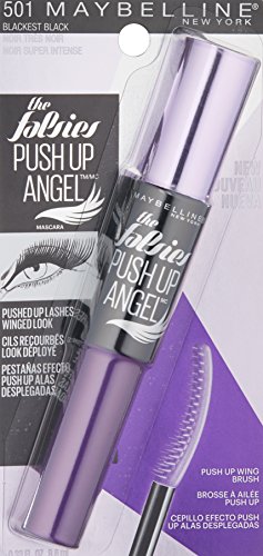 Maybelline New York Volum' Express Falsies Push Up Angel Washable Mascara, Blackest Black, 1 Count #TOP1