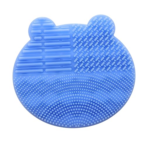 Mikinona Keep Your Makeup Brushes Brush Mat Stand Brush Scrubber Holder Face