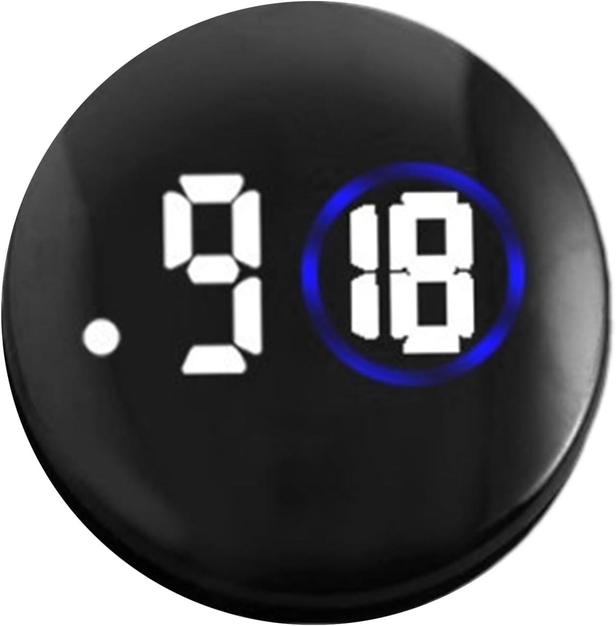 Car Clock | LED Digital Clock for Car Dashboard,Touch-Sensitive Screen Waterproof Watch Vent Interior Design for Boat Vehicle Rv Travel Golf Cart Dash Display