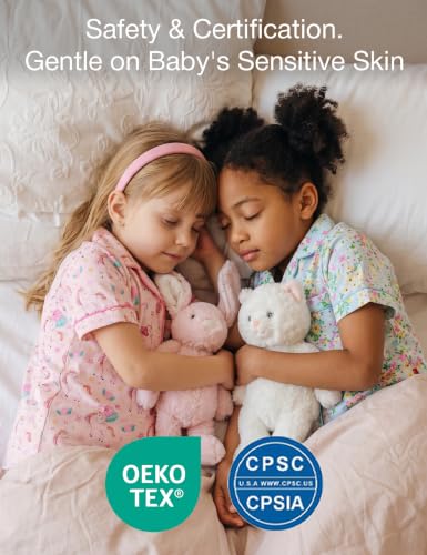 Image of Bamboo Viscose Girls' Sleepwear Short Sleeve Button Down 2-Piece Girls' Pajama Sets
