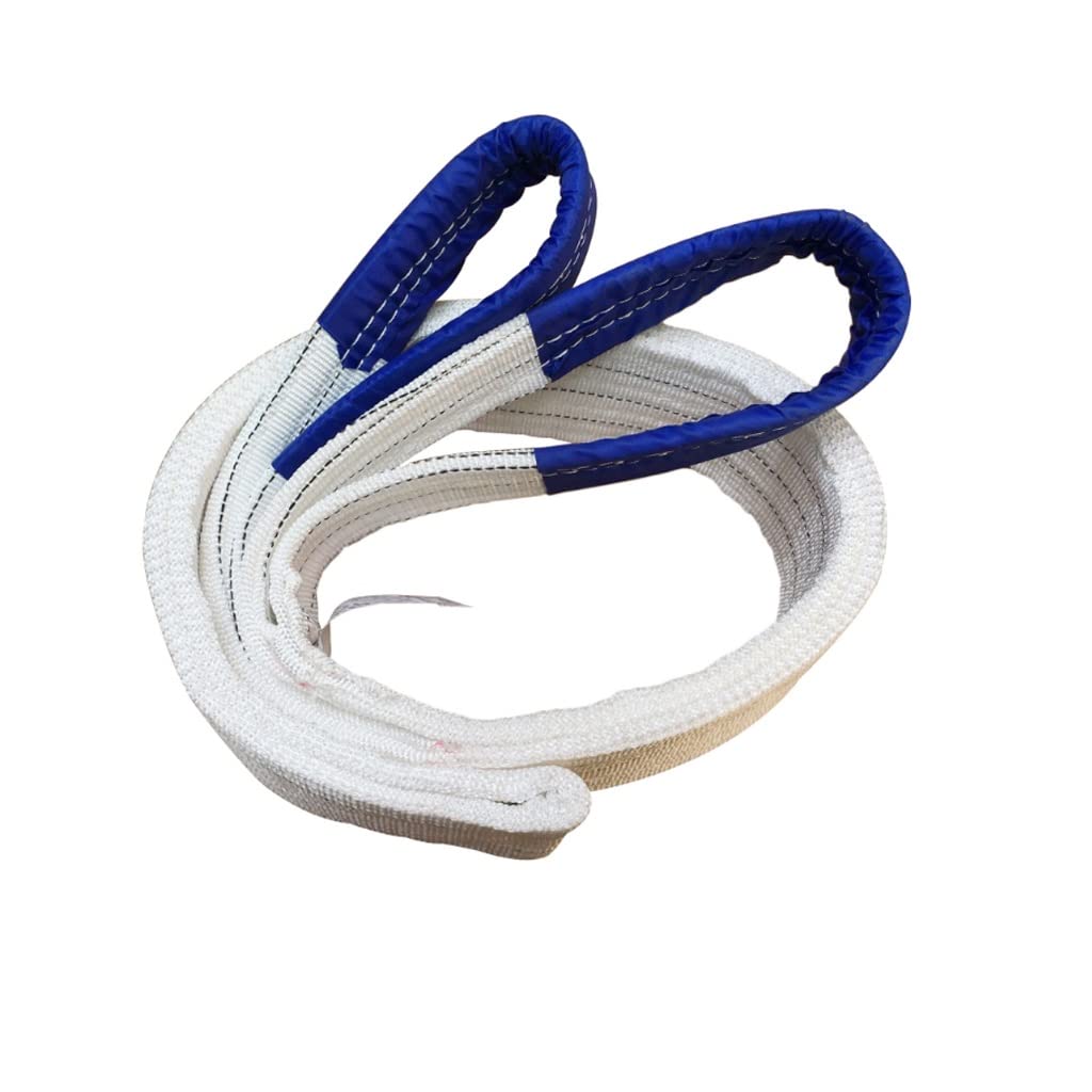 NGDFGR Lifting Strap Cargo And Load Lift Sling With Flat Loops Rated Cargo Sling Lifting Strap Carry Straps For Large Furniture Heavy Lifting Straps,2t-7M