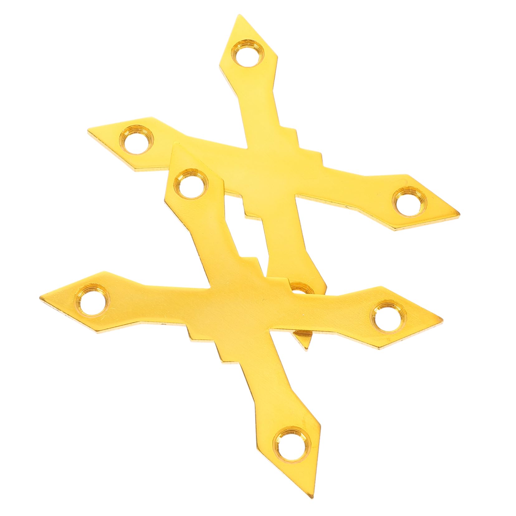 Totority 2pcs Aluminum Anti-sag Gasket for Skateboard Roller Skating Parts Riser Pads for Skateboard Hardware