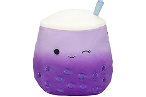 Squishmallows Original Purple Taro Boba Tea Poplina Plush 24"