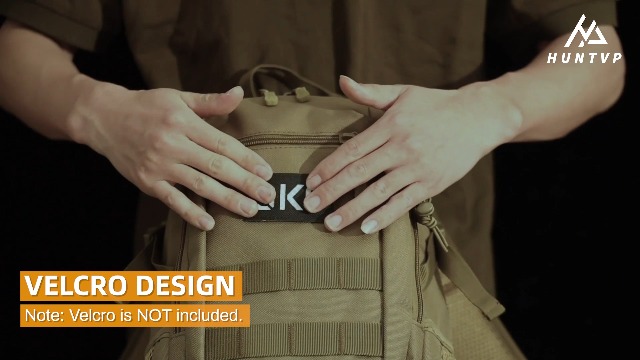 HUNTVP 10L Mini MOLLE Tactical Backpack - Lightweight Military Daypack For Hiking & Camping - View #5