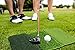Whitefang Golf Mat Tri-Turf Fairway Rough and Driving, Golf Hitting Mat Grass with Tees and Balls for Indoor Outdoor (Green)