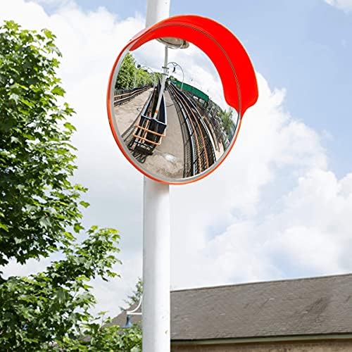 Convex Traffic Mirror, Driveway Traffic Signal Security Mirror, 30cm