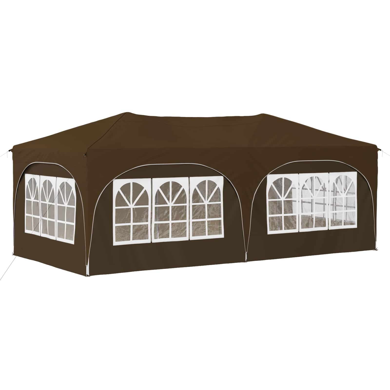 Składany namiot imprezowy 575 x 288 x 245 cm niebieski Oxford