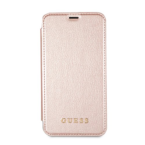 Guess Etui folio pour iPhone XS Rose