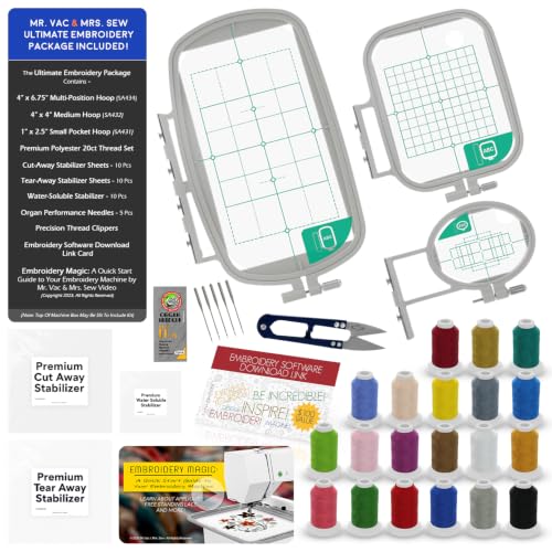Image of Brother SE700 Sewing & Embroidery Machine with Ultimate Embroidery Package
