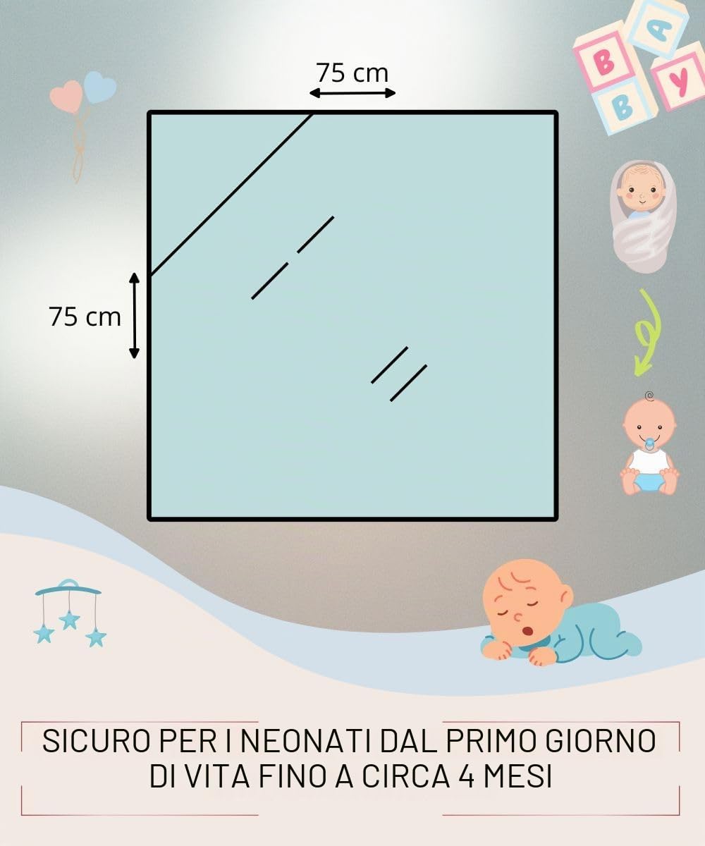Coperta avvolgente per seggiolino auto per neonati e bambini piccoli per l'autunno e l'inverno, coperta morbida in cotone per passeggini, carrozzine, ad esempio MaxiCosi (Rosa)