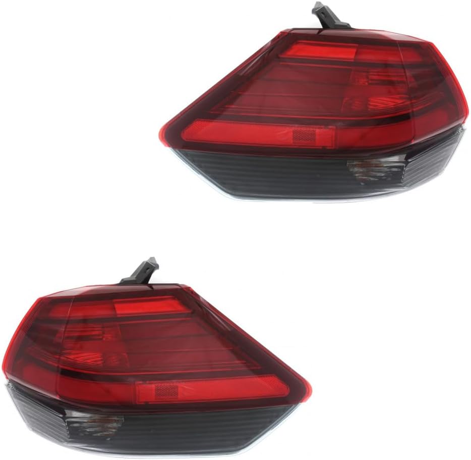 For Nissan Rogue 2017 Tail Light Assembly Driver Side | Outer | Hybrid | Replacement For NI2804110 | 26555-6FL0C