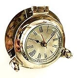 Mesure 15,2 cm (diamètre) et horloge 7,6 cm (diamètre) ; source d'alimentation : pile/cellule