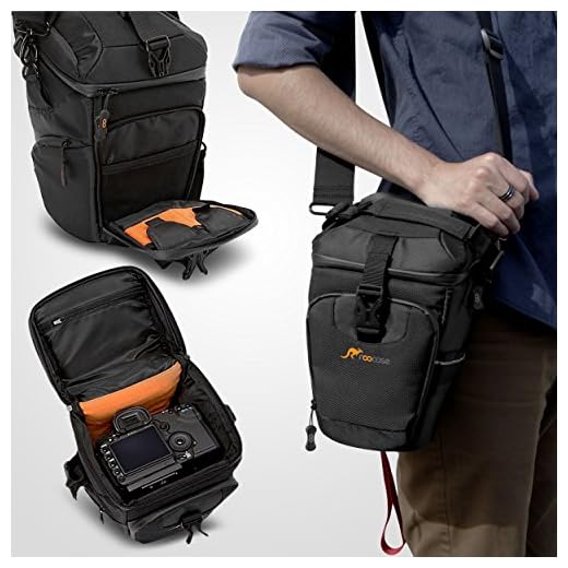 Camera Case, DSLR Camera Bag, rooCASE DSLR/SLR Camera Case Shoulder Bag