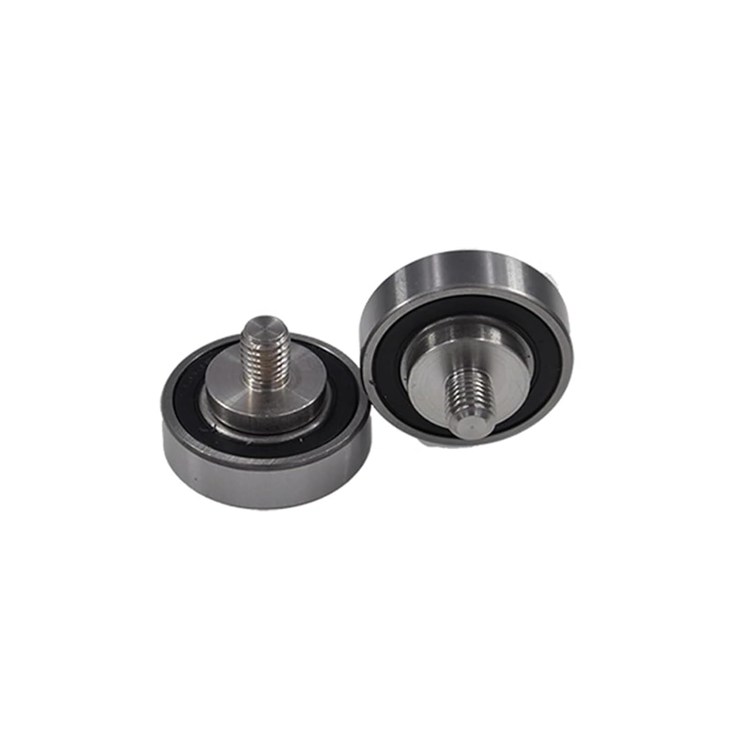 Bearings, Bearing for Skateboard, 1 Pcs Threaded Special Guide Wheel JS620340-12C5L12M10 External Thread Bearing for Wheel Skateboards Motor Steel Bearings(JS620340-12C6L14M12)