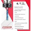 Amana Tool Spektra Extreme Tool Life Coated Solid Carbide CNC Compression Spiral Router Bit, 46180-K, 1/8 D x 13/16 CH x 1/8 SHK x 2-1/2 Inch Long