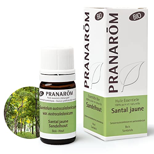 PRANAROM - Sándalo Amarillo Bio - Aceite Esencial - AEQT - 5ml