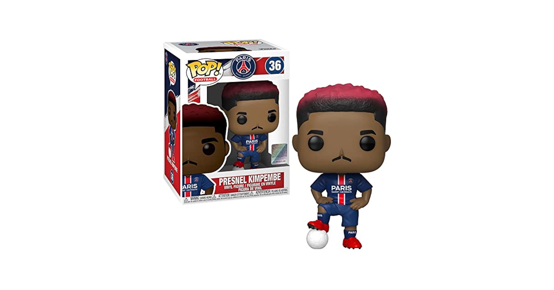 Amazon.com: Funko POP Football: PSG - Presnel Kimpembe
