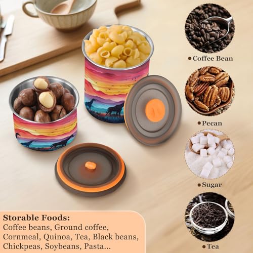 Bote Hermético de Acero Inoxidable para Café 17oz Blueangle miniatura 5