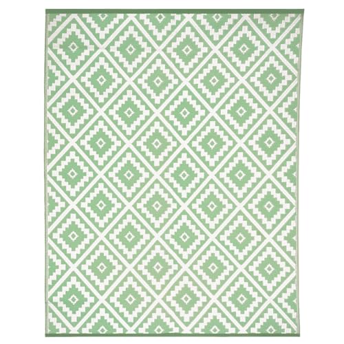 IDMarket - Tapis extérieur Bahamas Vert Sauge 180 x 280 CM