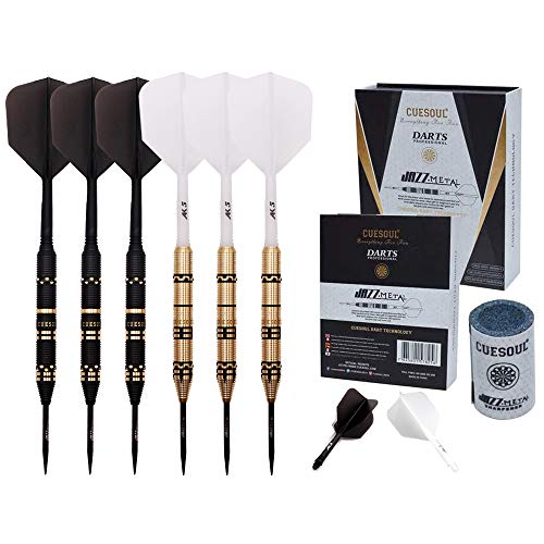 Fléchettes professionnelles en métal 21g durables avec ailettes AK5 intégrées