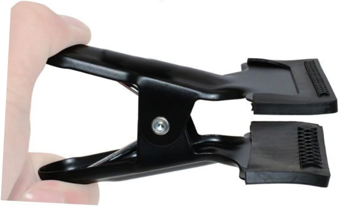 TEHAUX Heavy Duty Reflector Holder Clip for Photography Adjustable Light Stand Clamp Metal Bracket for Background Reflectors Compatible Studio Lighting Equipment