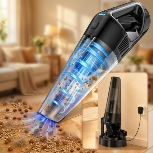 Image of 26000Pa Powerful Handheld Vacuum Cordless: 15-Min Quick Cleaning 120㎡ Rooms