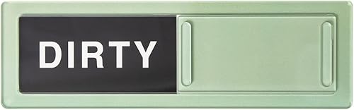 Miniatura 4 de CONMOTO Imán para lavavajillas con texto en inglés "Clean Dirty", imán de limpieza sucia para lavavajillas, letrero de imanes fuertes que no se